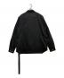 RICK OWENS DRKSHDW (リックオウエンス ダークシャドウ) WOVE NOUTER SHIRTS　DU02B4755-TW ブラック サイズ:L：50000円