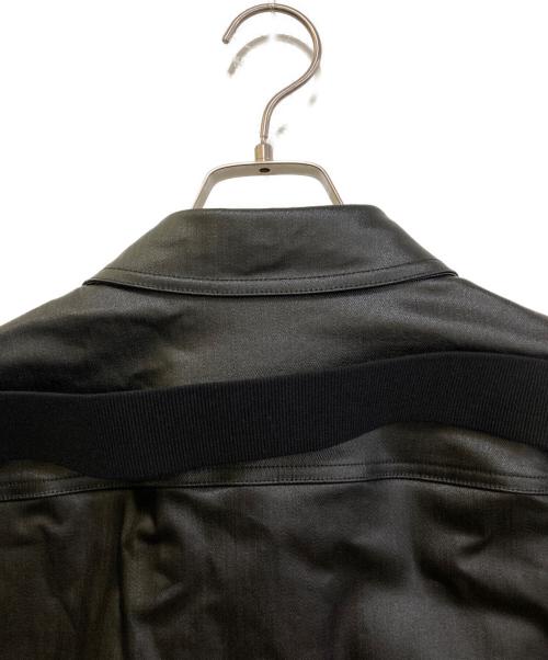 RICK OWENS（リックオウエンス）RICK OWENS (リックオウエンス) OUTER SHIRT　RU01D3729-SCT ブラック サイズ:50の古着・服飾アイテム