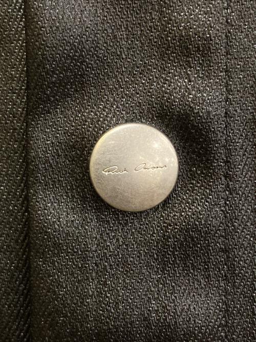 RICK OWENS（リックオウエンス）RICK OWENS (リックオウエンス) OUTER SHIRT　RU01D3729-SCT ブラック サイズ:50の古着・服飾アイテム