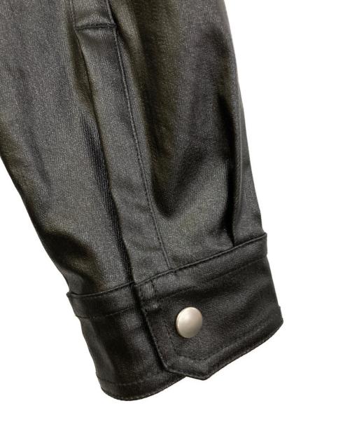 RICK OWENS（リックオウエンス）RICK OWENS (リックオウエンス) OUTER SHIRT　RU01D3729-SCT ブラック サイズ:50の古着・服飾アイテム