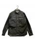 RICK OWENS（リックオウエンス）の古着「OUTER SHIRT　RU01D3729-SCT」｜ブラック
