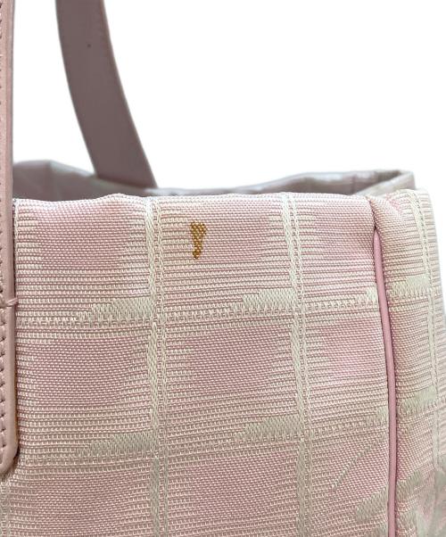 CHANEL（シャネル）CHANEL (シャネル) ニュートラベルラインMM/トートバッグ ピンクの古着・服飾アイテム