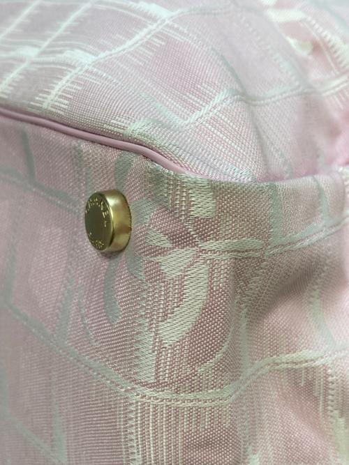 CHANEL（シャネル）CHANEL (シャネル) ニュートラベルラインMM/トートバッグ ピンクの古着・服飾アイテム