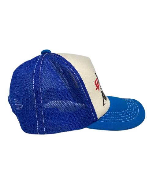 Hysteric Glamour（ヒステリックグラマー）Hysteric Glamour (ヒステリックグラマー) Speedster Mesh Cap　02221QH05 ブルーの古着・服飾アイテム