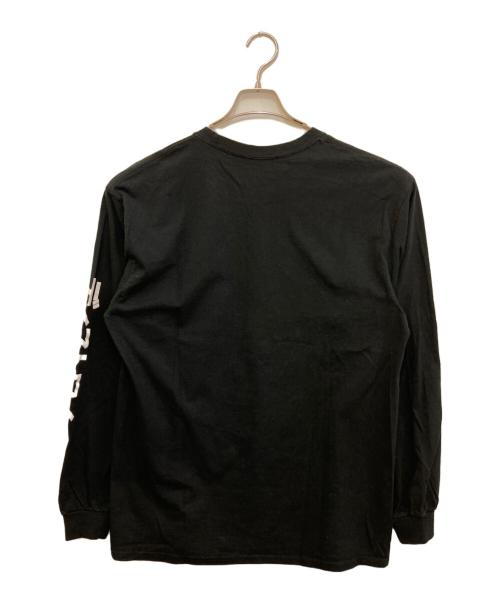 HOOK-UPS（フックアップス）HOOK-UPS (フックアップス) barrel of a gun L/S T-shirt ブラック サイズ:Lの古着・服飾アイテム