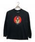 HOOK-UPS（フックアップス）の古着「barrel of a gun L/S T-shirt」｜ブラック