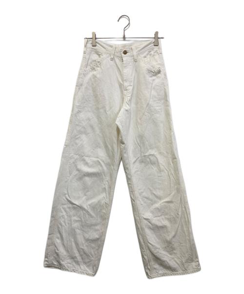 LEE（リー）LEE (リー) DEUXIEME CLASSE (ドゥーズィエム クラス) 別注 ペインターパンツ ホワイト サイズ:34の古着・服飾アイテム