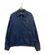 POLO RALPH LAURENポロ・ラルフローレン）の古着「スイングトップ」｜ネイビー