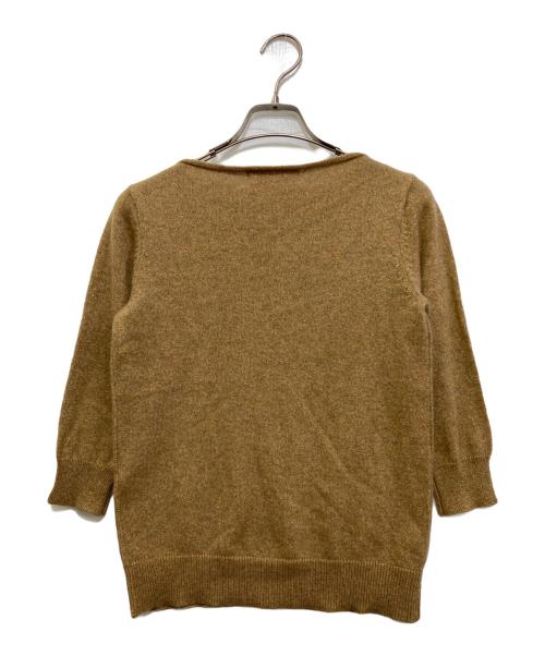 extreme cashmere（エクストリーム カシミア）extreme cashmere (エクストリーム カシミア) カシミヤ混ラメニット ベージュ サイズ:不明(実寸をご参考下さい)の古着・服飾アイテム