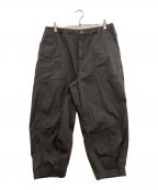 THE NORTHFACE PURPLELABELザ・ノースフェイス パープルレーベル）の古着「Ripstop Wide Cropped Field Pants　NT5355N」｜グレー
