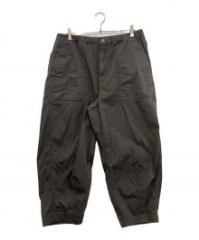THE NORTHFACE PURPLELABEL（ザ・ノースフェイス パープルレーベル）の古着「Ripstop Wide Cropped Field Pants　NT5355N」｜グレー