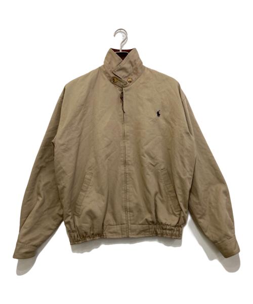 POLO RALPH LAUREN（ポロ・ラルフローレン）POLO RALPH LAUREN (ポロ・ラルフローレン) スイングトップ ベージュ サイズ:Mの古着・服飾アイテム