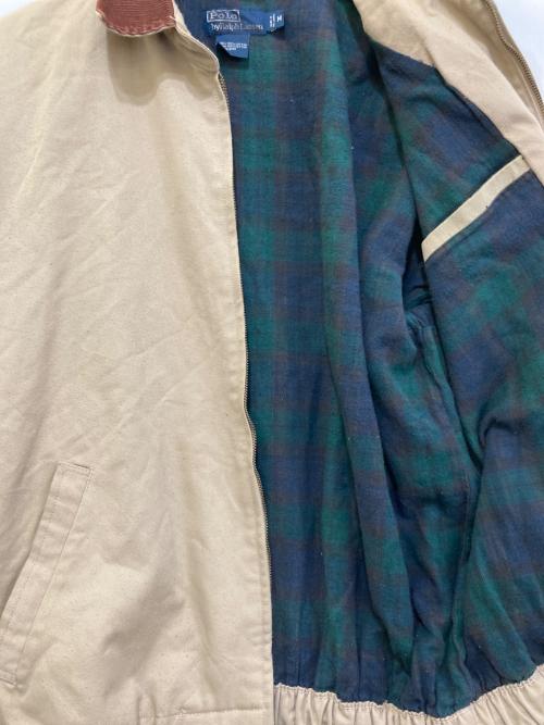 POLO RALPH LAUREN（ポロ・ラルフローレン）POLO RALPH LAUREN (ポロ・ラルフローレン) スイングトップ ベージュ サイズ:Mの古着・服飾アイテム