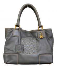 LOEWE（ロエベ）の古着「フスタハンドバッグ」｜グレー