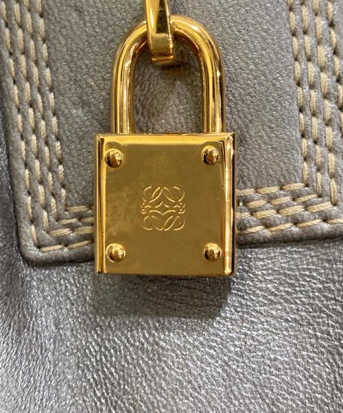LOEWE（ロエベ）LOEWE (ロエベ) フスタハンドバッグ グレーの古着・服飾アイテム