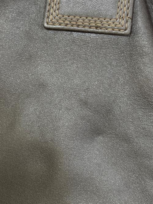 LOEWE（ロエベ）LOEWE (ロエベ) フスタハンドバッグ グレーの古着・服飾アイテム