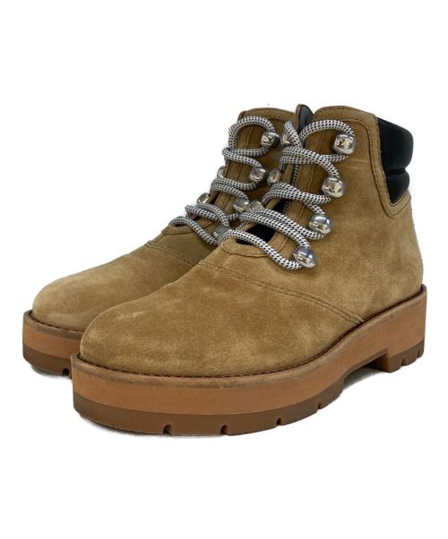 3.1 phillip lim（スリーワンフィリップリム）3.1 phillip lim (スリーワンフィリップリム) スウェードブーツ ベージュ サイズ:39の古着・服飾アイテム
