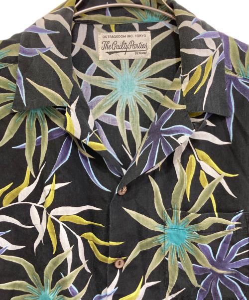 WACKO MARIA（ワコマリア）WACKO MARIA (ワコマリア) 長袖アロハシャツ ブラック サイズ:Lの古着・服飾アイテム