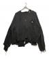 doublet (ダブレット) DESTROYED CARDIGAN ブラック サイズ:M：25000円