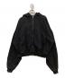 DIRTY WORKERS（ダーティーワーカーズ）の古着「HOME TOWN ZIP HOODIE」｜ブラック