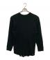 ANCELLM (アンセルム) DAMAGE WAFFLE CREW LS T-SHIRT ANC-CT56 ブラック サイズ:2：10000円