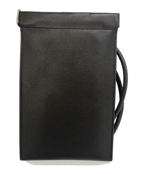 Maison Margiela（メゾンマルジェラ）Maison Margiela (メゾンマルジェラ) スマートフォンホルダー フォンポーチ SA1VZ0002 ブラックの古着・服飾アイテム
