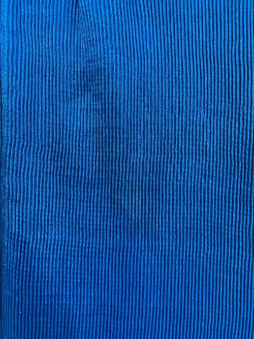 ISSEY MIYAKE（イッセイミヤケ）ISSEY MIYAKE (イッセイミヤケ) リバーシブルプリーツワンピース ブルー×グレー サイズ:実寸参照の古着・服飾アイテム
