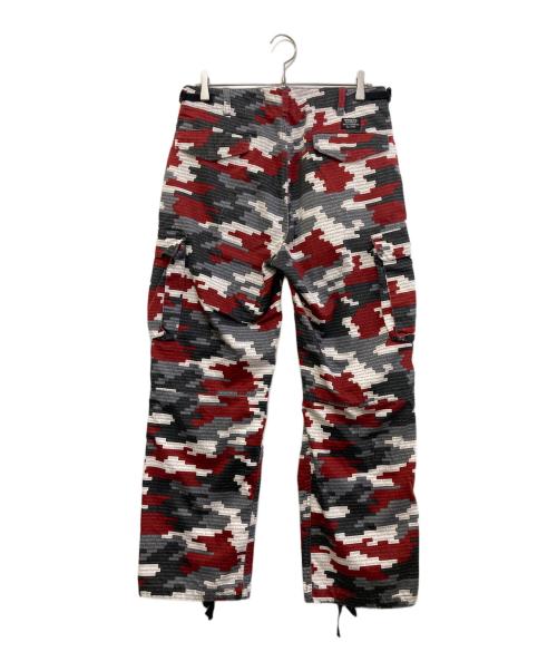 SUPREME（シュプリーム）SUPREME (シュプリーム) Digital Camo Cargo Pant レッド サイズ:30の古着・服飾アイテム