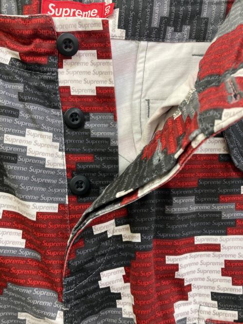 SUPREME（シュプリーム）SUPREME (シュプリーム) Digital Camo Cargo Pant レッド サイズ:30の古着・服飾アイテム