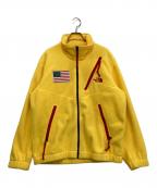 SUPREME×THE NORTH FACEシュプリーム×ザ ノース フェイス）の古着「Trans Antarctica Expedition Fleece Jacket　NL01703I」｜イエロー