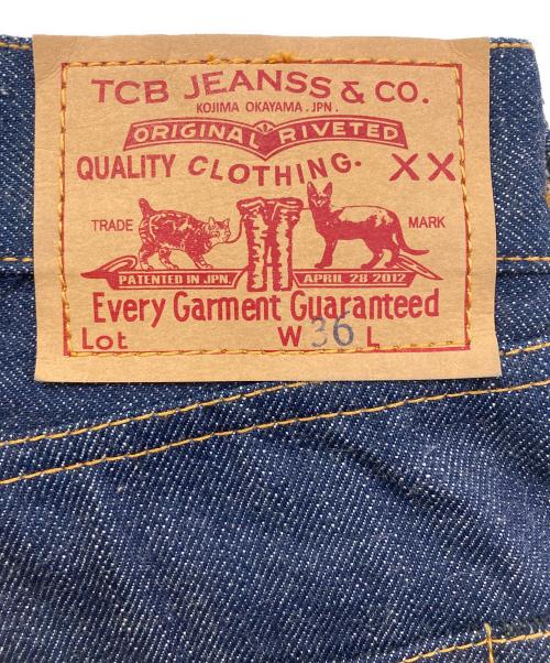 TCB jeans（ティーシービー ジーンズ）TCB jeans (ティーシービー ジーンズ) 13.5ozジンバブエコットン セルビッチデニム インディゴ サイズ:36の古着・服飾アイテム