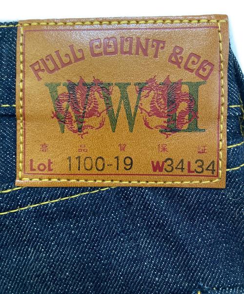 FULLCOUNT（フルカウント）FULLCOUNT (フルカウント) 13.7oz STRAIGHT　1100-19 インディゴ サイズ:34 未使用品の古着・服飾アイテム