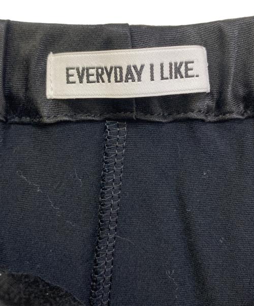EVERYDAY I LIKE.（エヴリデイ アイ ライク）EVERYDAY I LIKE. (エヴリデイ アイ ライク) Cu/R Maxi スカート ブラック サイズ:実寸参照の古着・服飾アイテム