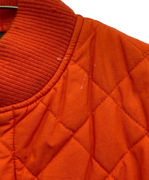 POLO RALPH LAUREN（ポロ・ラルフローレン）POLO RALPH LAUREN (ポロ・ラルフローレン) キルティングベスト オレンジ サイズ:Lの古着・服飾アイテム