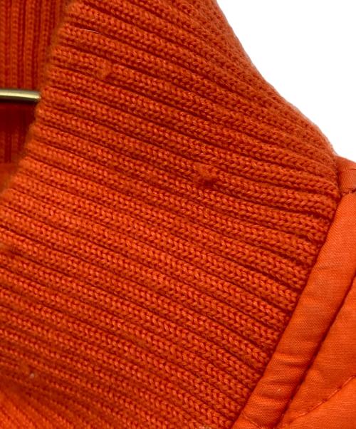 POLO RALPH LAUREN（ポロ・ラルフローレン）POLO RALPH LAUREN (ポロ・ラルフローレン) キルティングベスト オレンジ サイズ:Lの古着・服飾アイテム