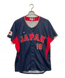 MIZUNO（ミズノ）の古着「ゲームシャツ」｜ネイビー