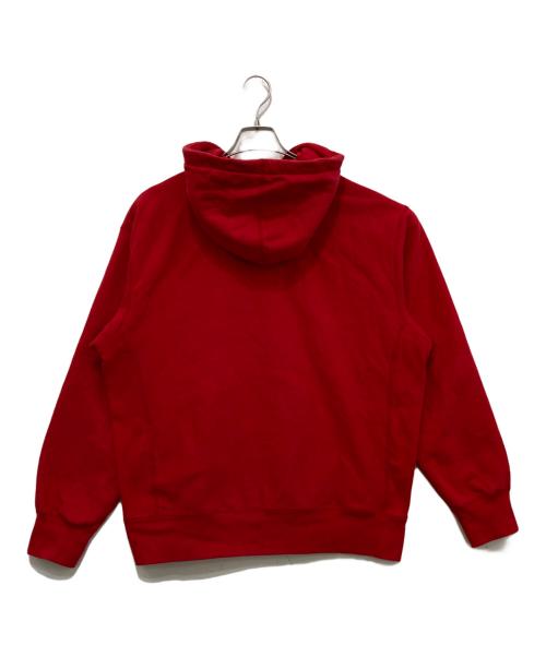 SUPREME（シュプリーム）SUPREME (シュプリーム) Pearl Logo Hooded Swatshirt レッド サイズ:Mの古着・服飾アイテム