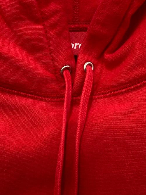 SUPREME（シュプリーム）SUPREME (シュプリーム) Pearl Logo Hooded Swatshirt レッド サイズ:Mの古着・服飾アイテム