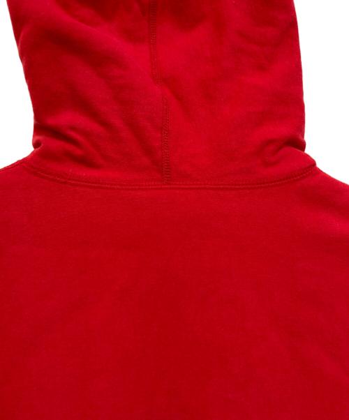 SUPREME（シュプリーム）SUPREME (シュプリーム) Pearl Logo Hooded Swatshirt レッド サイズ:Mの古着・服飾アイテム