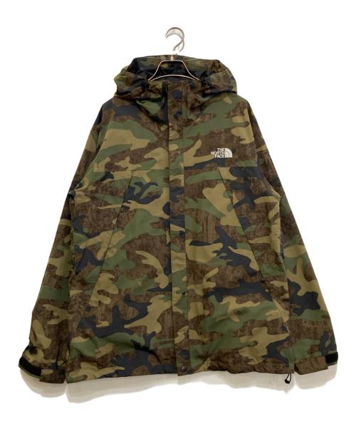 THE NORTH FACE（ザ ノース フェイス）THE NORTH FACE (ザ ノース フェイス) NOVELTY SCOOP JACKET TNFカモ　NP62234 グリーン サイズ:Lの古着・服飾アイテム
