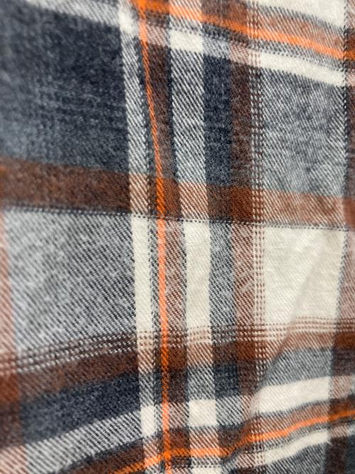 Graphpaper（グラフペーパー）Graphpaper (グラフペーパー) THOMAS MASON (トーマスメイソン) Check B.D Box Shirt　GM203-50180 ブラウン サイズ:2の古着・服飾アイテム