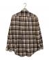 Graphpaper (グラフペーパー) THOMAS MASON (トーマスメイソン) Check B.D Box Shirt　GM203-50180 ブラウン サイズ:2：12000円