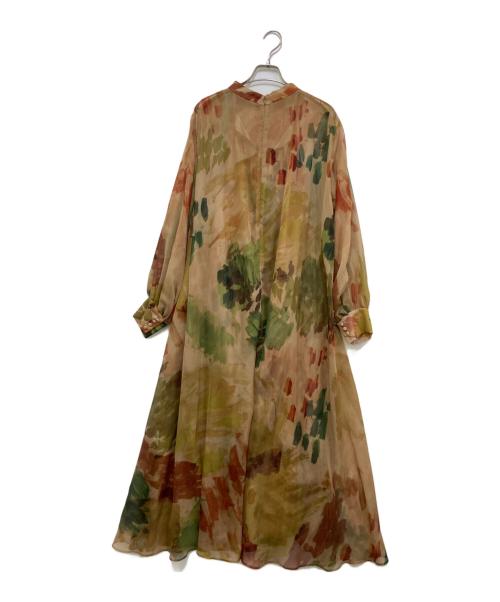 Ameri（アメリ）Ameri (アメリ) UND WILLOW PAINT DRESS　02120540530 カーキ サイズ:Mの古着・服飾アイテム