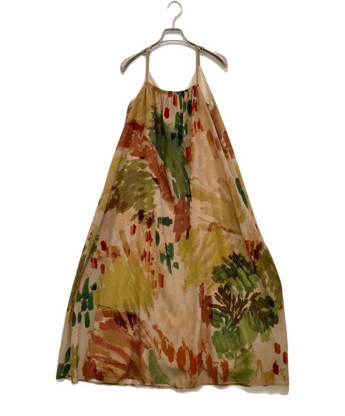 Ameri（アメリ）Ameri (アメリ) UND WILLOW PAINT DRESS　02120540530 カーキ サイズ:Mの古着・服飾アイテム