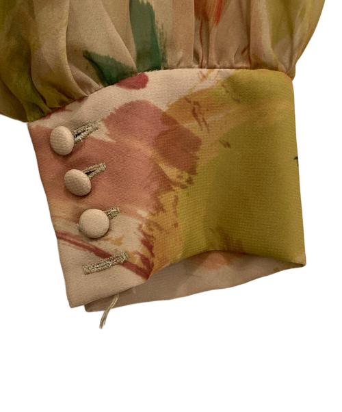 Ameri（アメリ）Ameri (アメリ) UND WILLOW PAINT DRESS　02120540530 カーキ サイズ:Mの古着・服飾アイテム