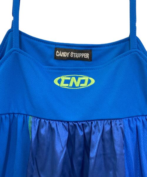 Candy Stripper（キャンディーストリッパー）Candy Stripper (キャンディーストリッパー) 再構築ワンピース ブルー サイズ:2の古着・服飾アイテム