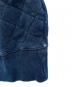 中古・古着 RRL (ダブルアールエル) インディゴ染め キルティングスウェット INDIGO QUILTED CREWNECK SWEAT SHIRTS インディゴ サイズ:S：20000円