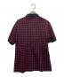 PRADA (プラダ) チェックポロシャツ 0000ET-Z00UK-00002 パープル サイズ:M：12000円