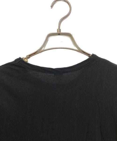 Y's（ワイズ）Y's (ワイズ) フリル切替Tシャツ ブラック サイズ:2の古着・服飾アイテム