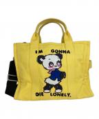 MARC JACOBSマークジェイコブス）の古着「2WAYショルダーバッグ」｜イエロー